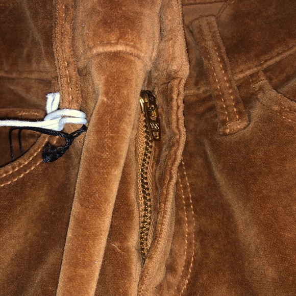 ‼️SOLD‼️ Frame | Le Velveteen Camel Skinny Pants Size: 24 NWT - Picture 10 of 15